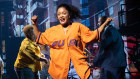 Maleah Joi Moon, right, in the musical Hell’s Kitchen at the Public Theatre in New York last October. It will be among 18 shows debuting on Broadway in March and April this year.