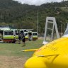 Shark bites off British man's foot, mauls another in Queensland attack