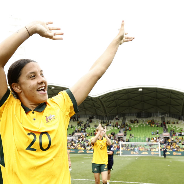 The Sam Kerr Effect Matildas Now Australias Fourth Most Popular Team