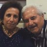 Kalim Saliba and wife Shahidy, who was injured in the attack.