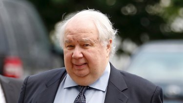 Michael Flynn lied about his conversation with Russian Ambassador to the US Sergei Kislyak, pictured.