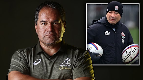 Dave Rennie and Eddie Jones. 