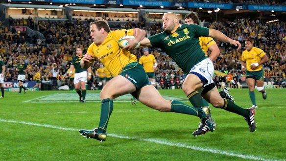 Ben Alexander played 72 Tests for Australia and scored four tries for the Wallabies.