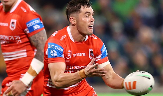 Dragons half Kyle Flanagan.