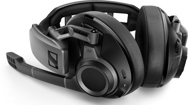 The black design makes the gaming headset discreet enough for office use.