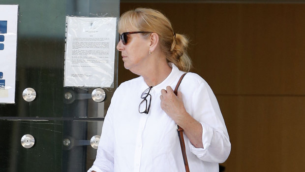 Taxi driver Helen Morel told the court she drove Mr Hayne to Sydney.