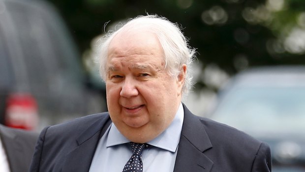 Michael Flynn lied about his conversation with Russian Ambassador to the US Sergei Kislyak, pictured.