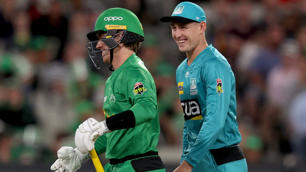 BBL is a competition played to win, but there's an amiability on the field that isn't evident during the much quieter Test matches.