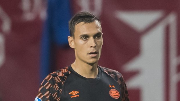 On the outer: Trent Sainsbury set to leave PSV.