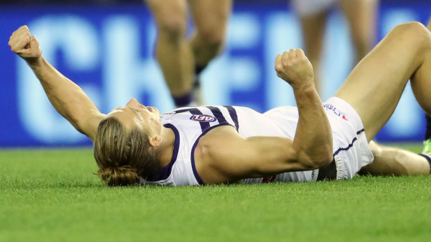 Nat Fyfe could leave the AFL on their backs if he keeps up his Brownlow form.