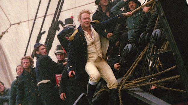 Peter Weir was nominated for both directing and producing at the Oscars: Russell Crowe in Master And Commander: The Far Side of the World.