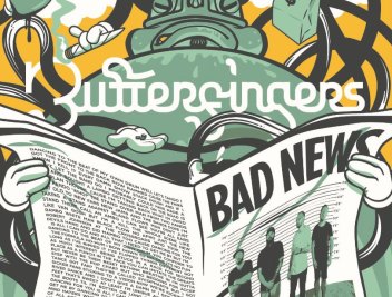 Artwork for Butterfingers Bad News album.