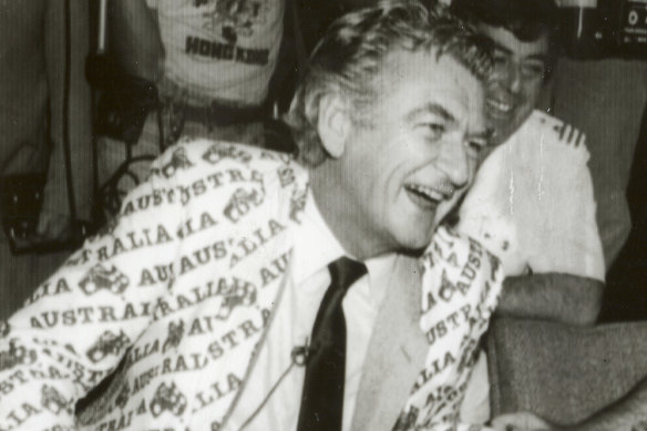 “Any boss who sacks someone for not turning up to work today is a bum!“: Bob Hawke, celebrating Australia’s America’s Cup triumph in 1983, went on to become our longest-serving Labor prime minister. 