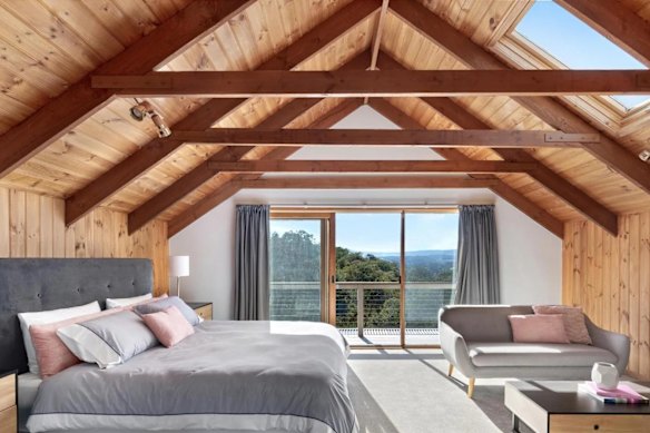 The sprawling multimillion-dollar estate features soaring views of Melbourne, about 40 minutes from the CBD.