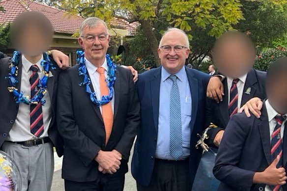 Redeemer Baptist School leaders, principal Jonathan Cannon and headmaster Russell Bailey.