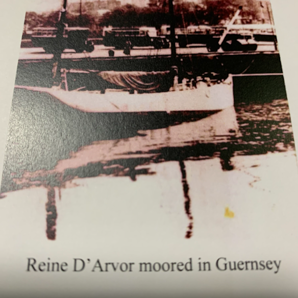 The 50-foot fishing boat that sailed Anne Collins and her family to Australia in 1937. They arrived in Sydney Harbour in 1939. 