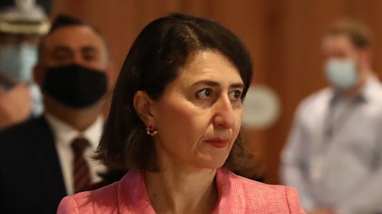 NSW Premier Gladys Berejiklian on Monday.