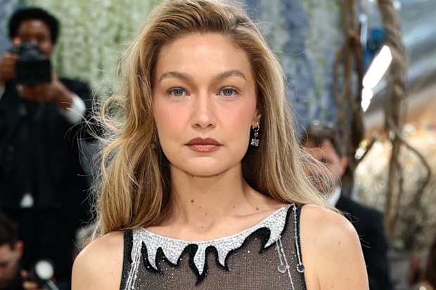 NEW YORK, NEW YORK - MAY 04: Gigi Hadid attends the 2026 Met Gala celebrating "Costume Art" at the Metropolitan Museum of Art on May 04, 2026 in New York City. (Photo by Dimitrios Kambouris/Getty Images for The Met Museum/Vogue)