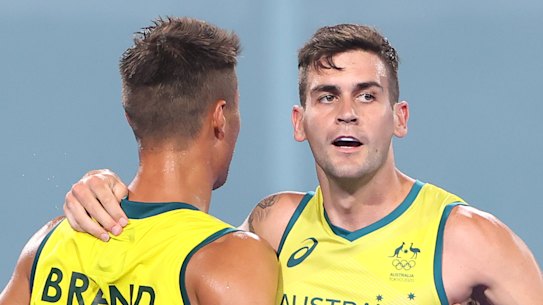 The Kookaburras’ faced Germany in their semi-final. 