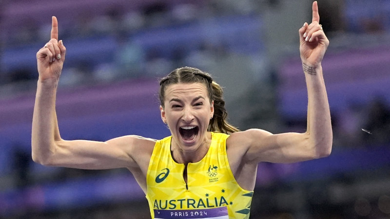 Australia clinches silver and bronze in the women’s high jump
