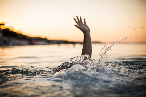 About 25 to 30 people drown in rips each year.