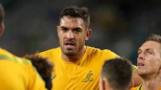 Rory Arnold is delighted to be back in Wallabies gold.