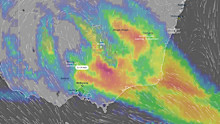 Millions of people across south-east Australia are set to cop a drenching in the coming days.