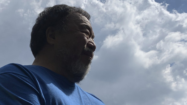 Chinese artist and activist Ai Weiwei also visited the WikiLeaks founder at Belmarsh Prison.