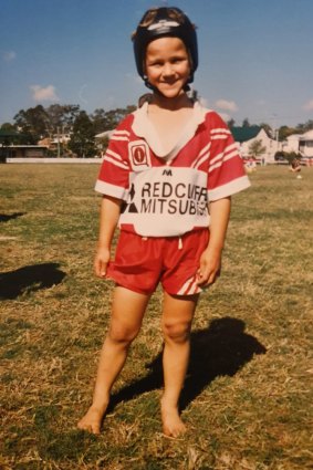 A young Daly Cherry-Evans playing for Redcliffe.