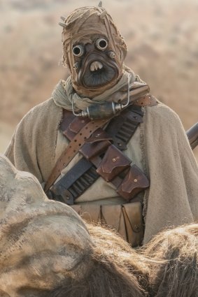 Tatooine's Tusken Raiders feature in The Mandalorian.