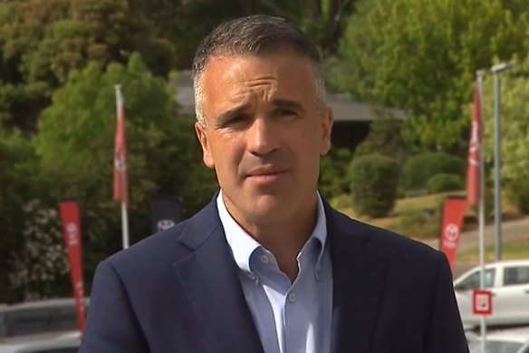 South Australian Premier Peter Malinauskas.