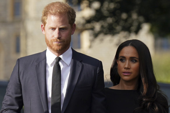 Prince Harry, pictured with Meghan, will wear a morning suit for all official duties.