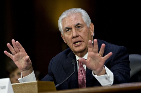Rex Tillerson was Donald Trump's first secretary of state.
