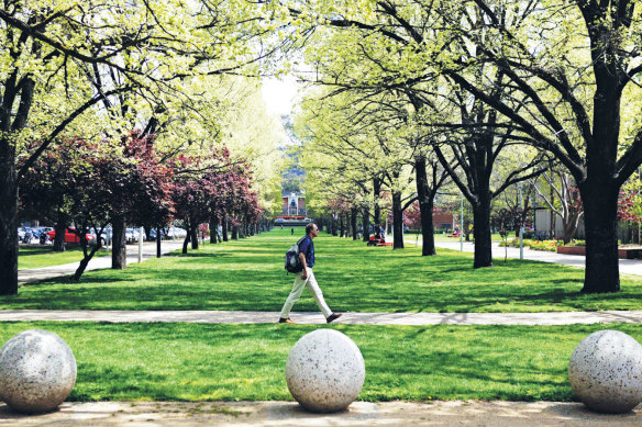 Graduation ceremonies at ANU have been “streamlined” to occur in one week of the year.