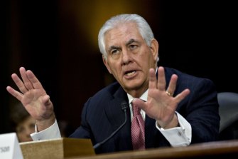 Rex Tillerson was Donald Trump's first secretary of state.