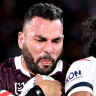 Roosters don’t have a leg to stand on: Ryan James denies dive claims