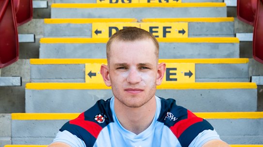 Waratahs and Wallabies star Max Jorgensen.