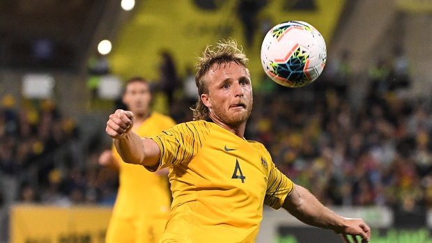 Rhyan Grant had to bide his time but is now a vital member of the Socceroos.