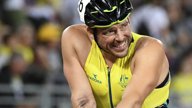 'That's done': Kurt Fearnley announces he is bowing out of track athletics after winning a silver in the 1500m race. 