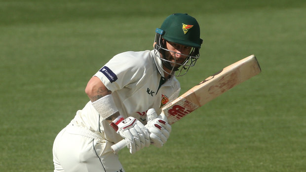 Matthew Wade has batted for plenty of time this Shield season, and scored the most runs.