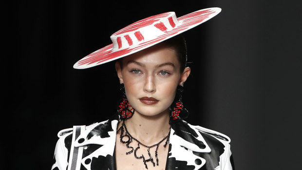 Inspiration or imitation? Moschino has been accused of copying the work of an emerging designer, Edda Gimnes.