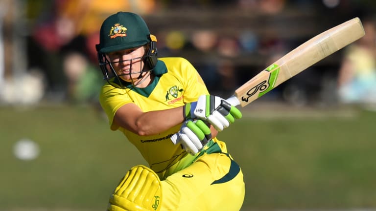 Rising force: Alyssa Healy has become a key part of Australian women's cricket.
