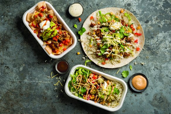 Bowls and burritos from Zambrero’s.