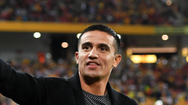 Next chapter: Tim Cahill looks towards coaching but rules out an A-League return.