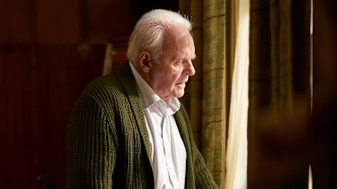 Anthony Hopkins plays a man struggling with the fog of dementia in The Father.