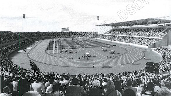 Plans for QSAC’s planned Olympic transformation, as exclusively revealed by this masthead in July.