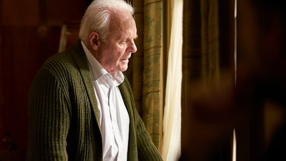 Anthony Hopkins plays a man struggling with the fog of dementia in The Father.