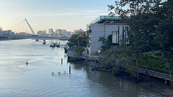 The break of day in the River City.