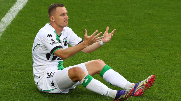 All-time A-League top scorer Besart Berisha is among those coming off-contract at the end of this season.