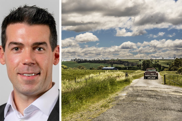 The Berrima land aggregation of Peter Crown has been placed in receivership.